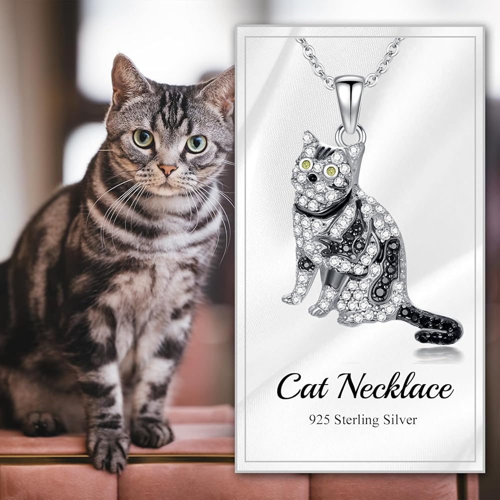 キャットケイネックレス Amazon.com: Halukakah Cat Collar - Carat - Iced Out Diamond